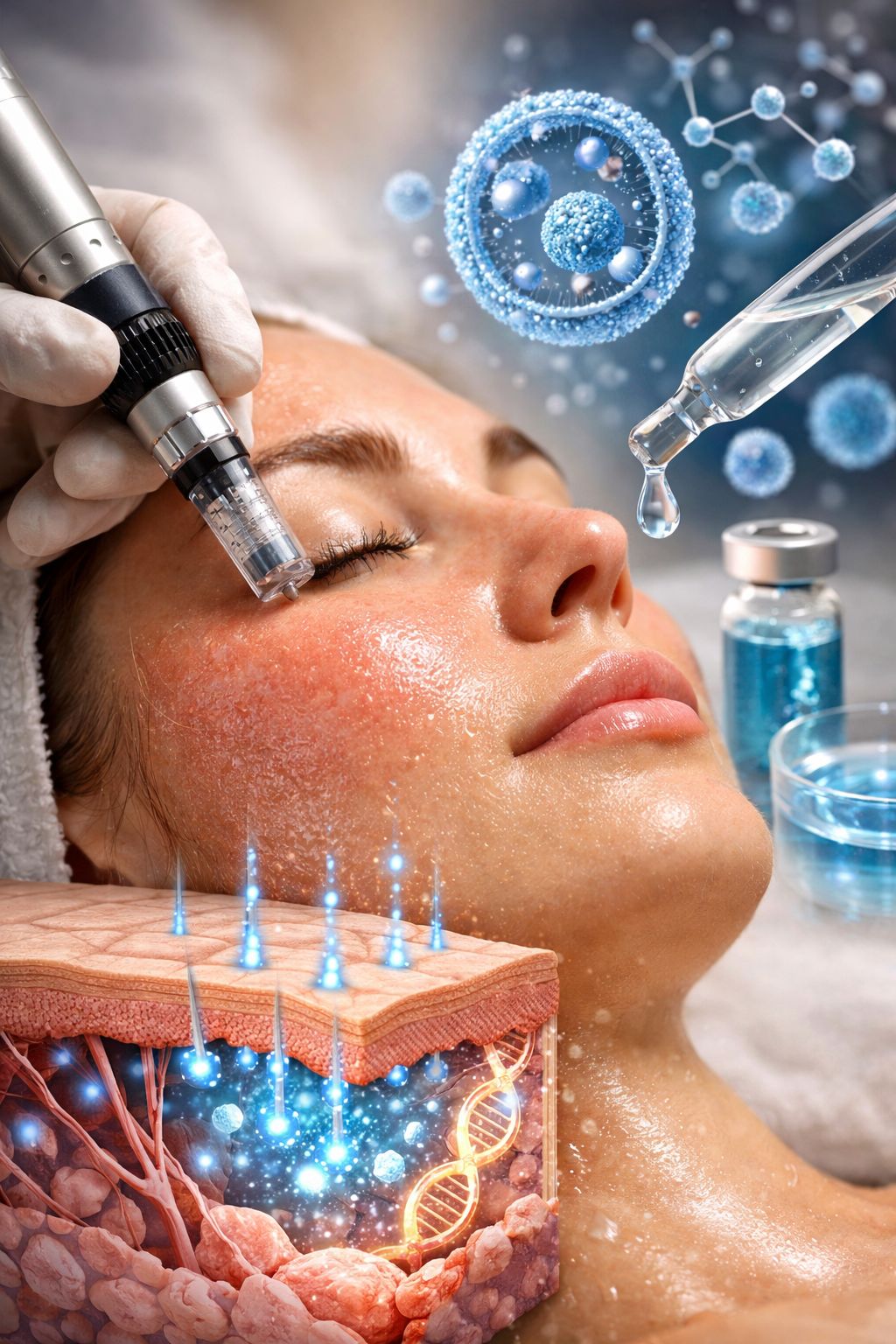 Microneedling Combined with Exosomes | A Revolution in Skin Rejuvenation